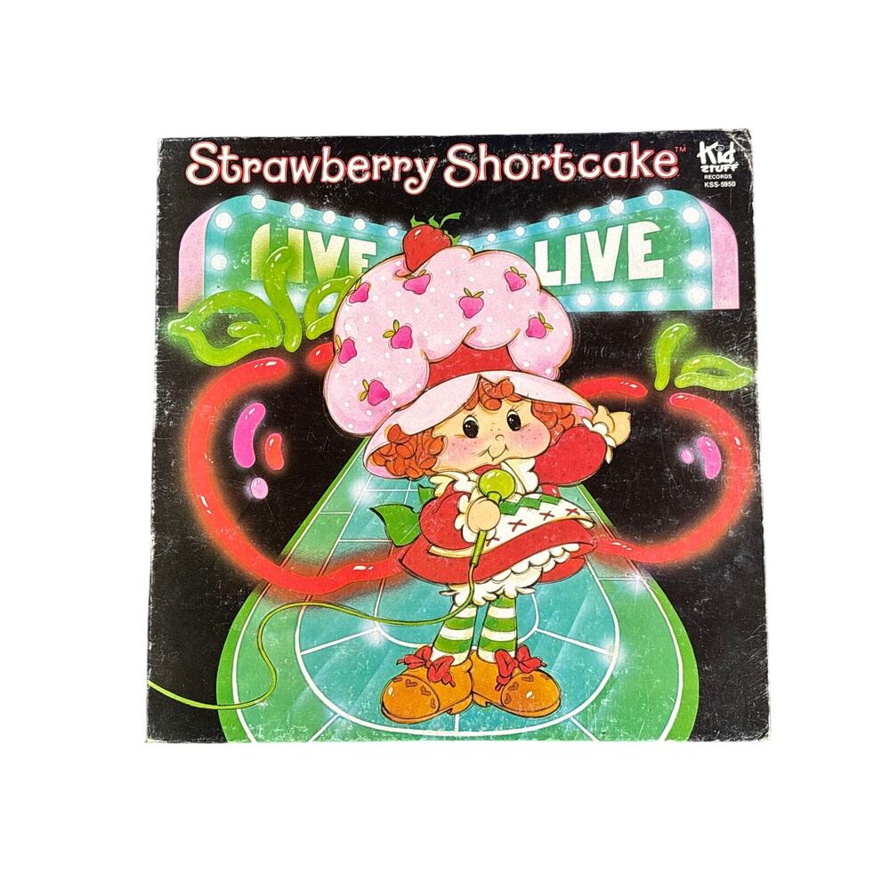 STRAWBERRY SHORTCAKE Live Orig 1981 KID STUFF  Childrens Vinyl LP Big Apple